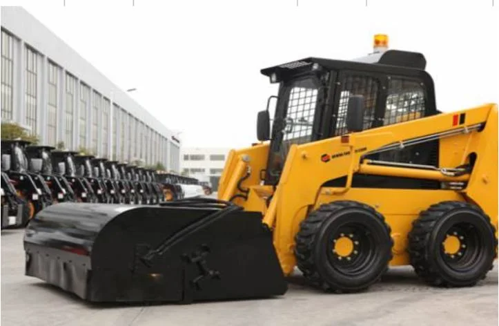 E-Tech Multi-Function Mini Skid Steer Loader High End Skidsteer Loader with Attachment