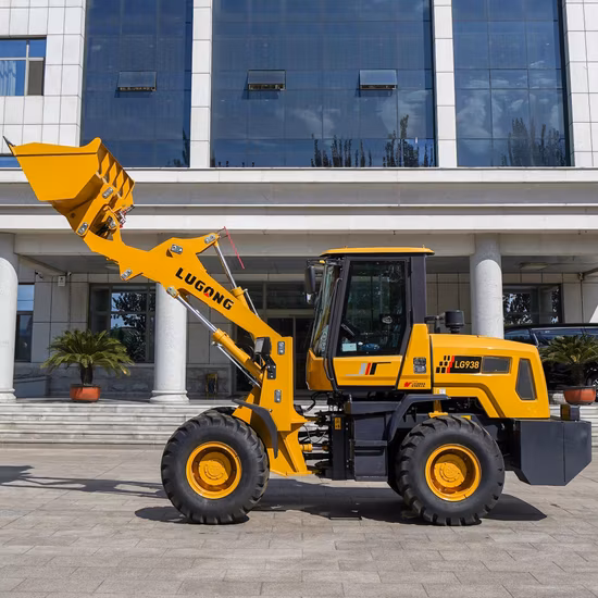 Mini/Small/Big/Large 6ton Agriculture Mining Road Front End Shovel Wheel Loader with Weichai Steyr/Cummins Engine&Coal Bucket&Log Clamp&3.2-3.5 Bucket